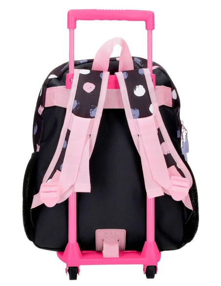 MOCHILA ADAP. 33CM. C/CARRO. ROLL ROAD THE TIME IS NOW