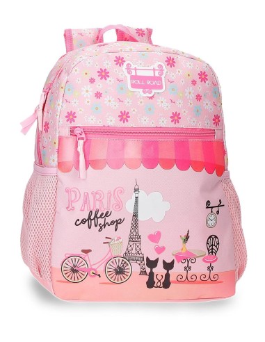 MOCHILA ADAP. 33CM. ROLL ROAD COFFE SHOP