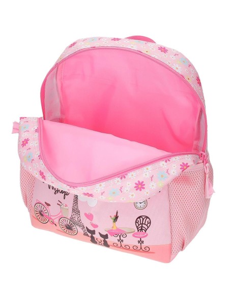 MOCHILA ADAP. 33CM. C/CARRO. ROLL ROAD COFFE SHOP
