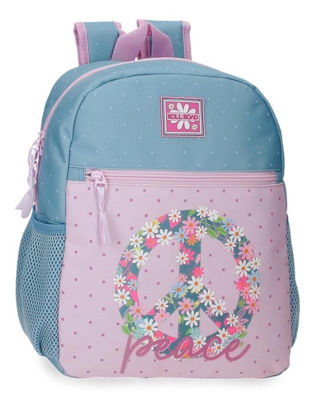 MOCHILA ADAP. 33CM. ROLL ROAD PEACE