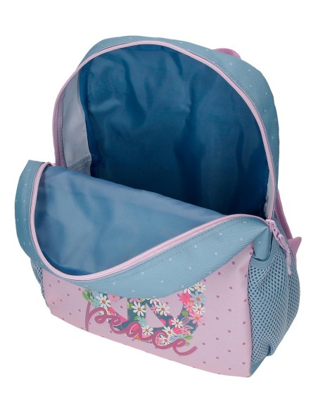 MOCHILA ADAP. 33CM. C/CARRO. ROLL ROAD PEACE