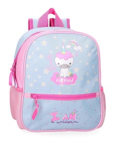 MOCHILA ADAP. 28CM. ROLL ROAD I AM A UNICORN