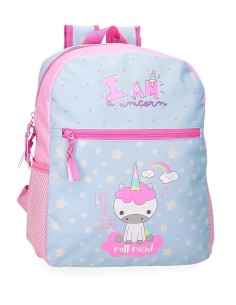MOCHILA ADAP. 33CM. ROLL ROAD I AM A UNICORN