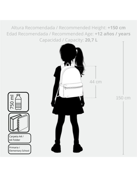 MOCHILA ADAP. PORTAORD. 44CM. ENSO WALL RIDE