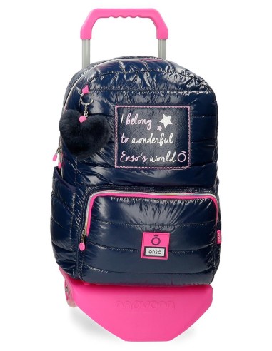 MOCHILA ADAP. 42CM. C/CARRO. ENSO MAKE A WISH