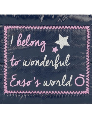 MOCHILA ADAP. 42CM. C/CARRO. ENSO MAKE A WISH