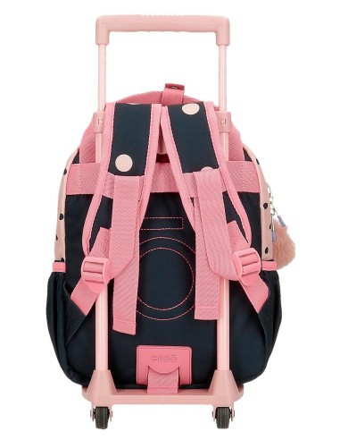 MOCHILA ADAP. 28CM. C/CARRO. ENSO FRIENDS TOGETHER