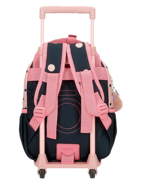 MOCHILA ADAP. 28CM. C/CARRO. ENSO FRIENDS TOGETHER