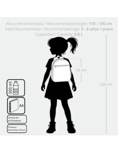MOCHILA ADAP. 32CM. ENSO FRIENDS TOGETHER 2