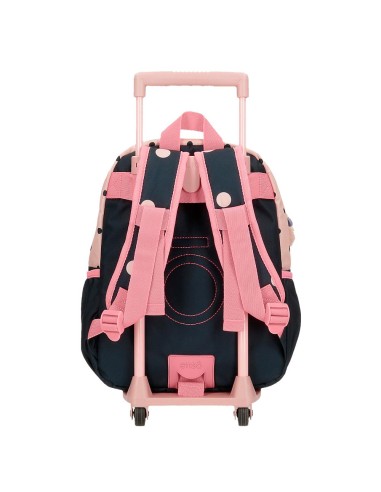 MOCHILA ADAP. 32CM. C/CARRO. ENSO FRIENDS TOGETHER