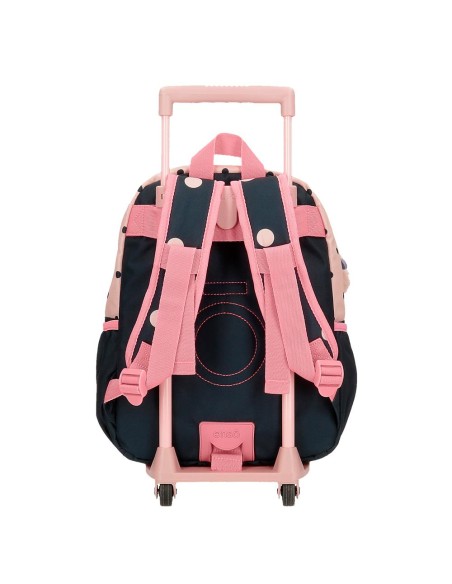 MOCHILA ADAP. 32CM. C/CARRO. ENSO FRIENDS TOGETHER