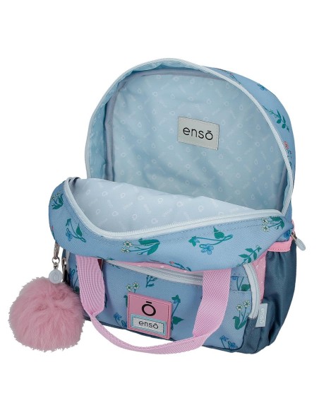 MOCHILA 28CM. ENSO WE LOVE FLOWERS