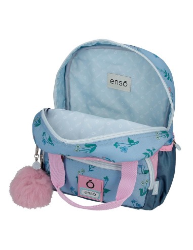 MOCHILA ADAP. 28CM. ENSO WE LOVE FLOWERS