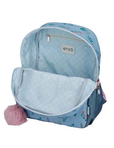 MOCHILA ADAP. 32CM. ENSO WE LOVE FLOWERS