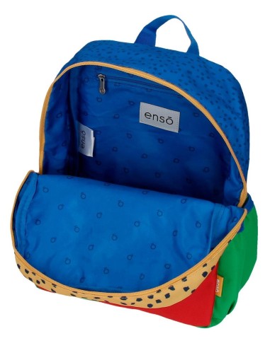 MOCHILA ADAP. 32CM. ENSO JUNGLE CLUB