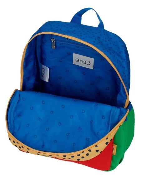 MOCHILA ADAP. 32CM. ENSO JUNGLE CLUB