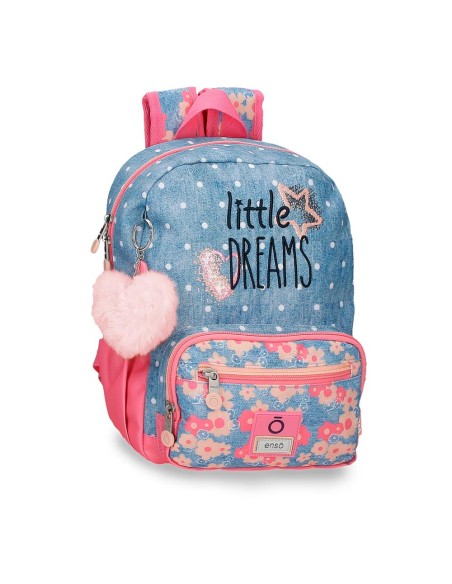 MOCHILA ADAP. 28CM. ENSO LITTLE DREAMS