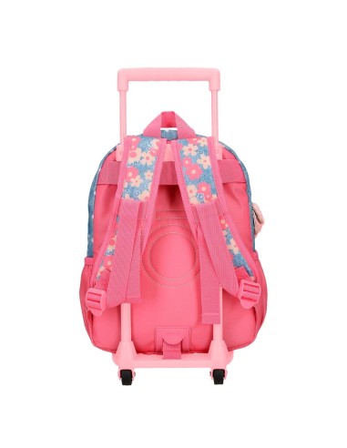 MOCHILA ADAP. 32CM. C/CARRO. ENSO LITTLE DREAMS
