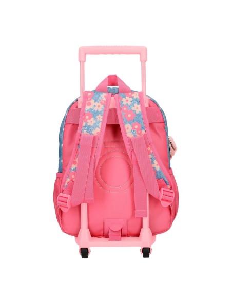 MOCHILA ADAP. 32CM. C/CARRO. ENSO LITTLE DREAMS