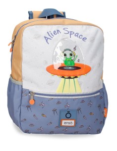 MOCHILA 33CM. ENSO ALIEN SPACE