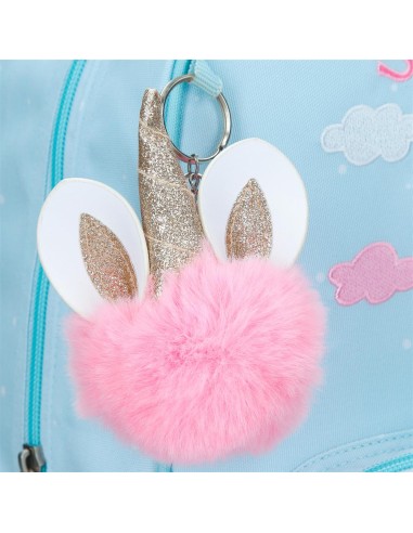 MOCHILA ADAP. 38CM. C/CARRO. ENSO UNICORN PARADISE