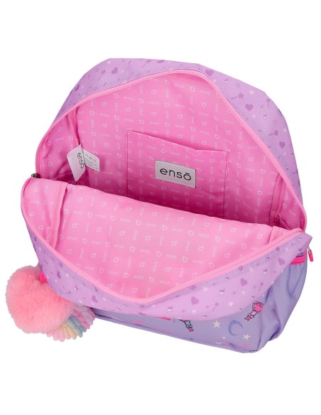 MOCHILA ADAP. 33CM. C/CARRO. ENSO QUEEN OF HEARTS