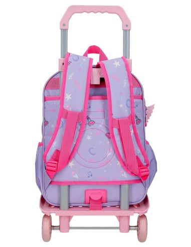 MOCHILA ADAP. 38CM. C/CARRO. ENSO QUEEN OF HEARTS