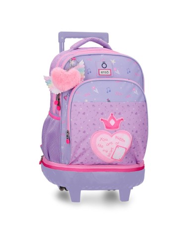 MOCHILA COMPACT 2R. ENSO QUEEN OF HEARTS