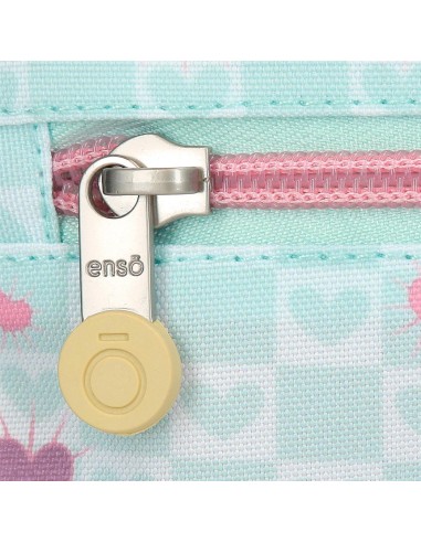 MOCHILA ADAP. 38CM. C/CARRO. ENSO HEARTS