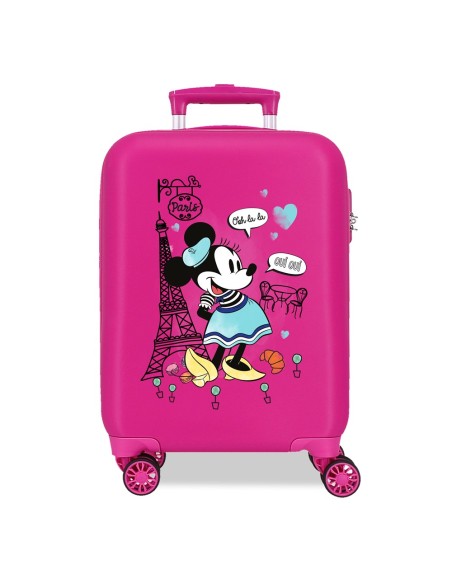 TROLLEY ABS 50CM. 4R. MINNIE AROUND THE WORLD