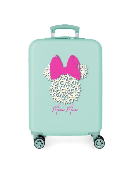 TROLLEY ABS 55CM. 4R. BOW MINNIE