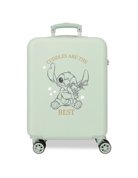 TROLLEY ABS 55CM. 4R. STITCH CUDDLES ARE THE BEST