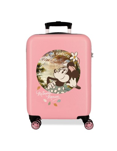 TROLLEY ABS 55CM. 4R. MINNIE THE SOUND OF NATURE