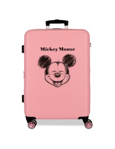TROLLEY ABS 65CM. 4R. MICKEY SKETCH NUDE