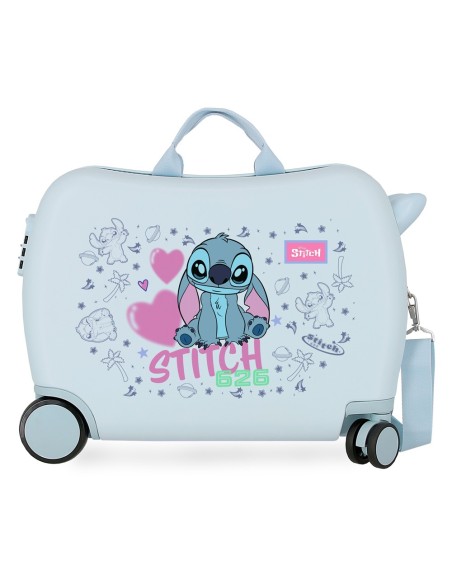 MALETA INFANTIL 50CM. STITCH HEARTS