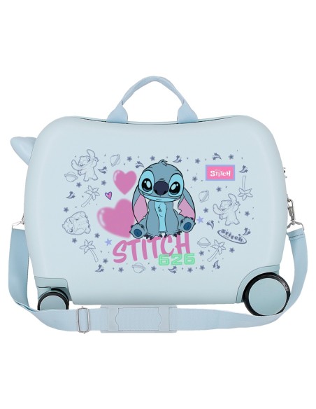 MALETA INFANTIL 50CM. STITCH HEARTS