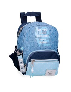 MOCHILA 23CM. PJL NONI DENIM