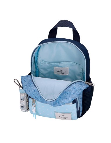 MOCHILA 23CM. PJL NONI DENIM