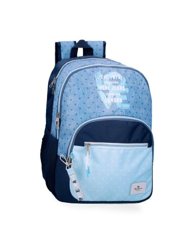 MOCHILA 44CM 2C. PJL NONI DENIM