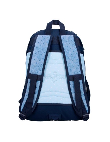 MOCHILA ADAP. 44CM 2C. PJL NONI DENIM