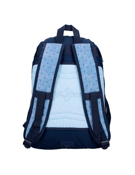 MOCHILA ADAP. 44CM 2C. PJL NONI DENIM