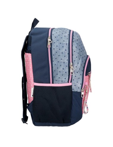 MOCHILA 44CM 2C. PJL NONI DENIM