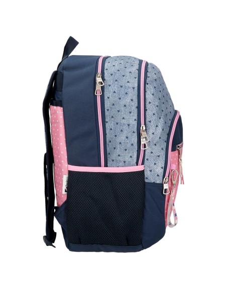 MOCHILA 44CM 2C. PJL NONI DENIM