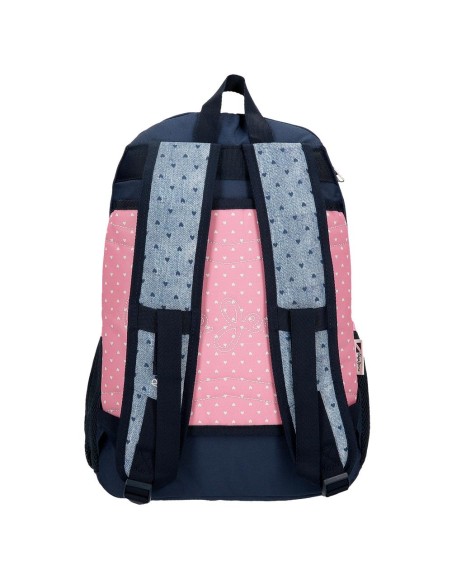 MOCHILA 44CM 2C. PJL NONI DENIM