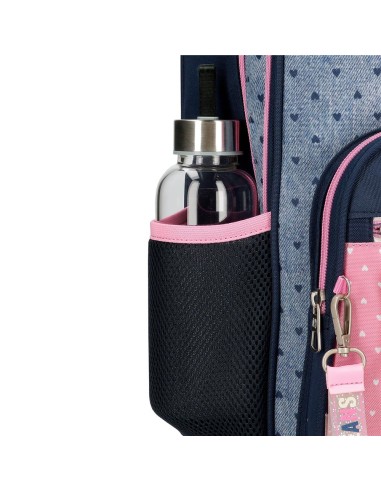 MOCHILA 44CM 2C. PJL NONI DENIM
