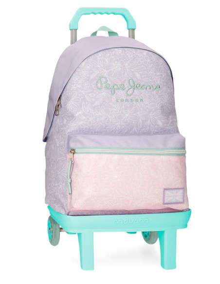 MOCHILA ADAP. 44CM. C/CARRO. PJL RENATA