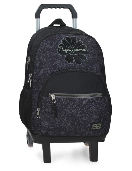 MOCHILA ADAP. 44CM 2C. C/CARRO. PJL ELOISE