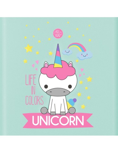 TROLLEY ABS ROLL ROAD LITTLE ME UNICORN