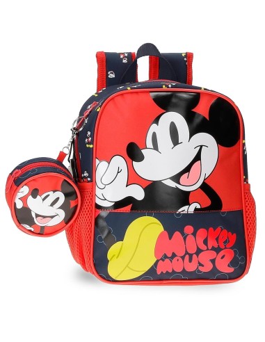 MOCHILA ADAP. 25CM. MICKEY MOUSE FASHION