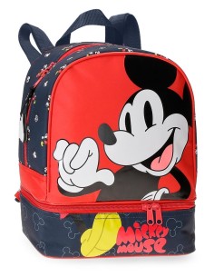 MOCHILA PORTAMERIENDA 28CM. MICKEY MOUSE FASHION